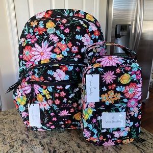 Vera Bradley BACKPACK AND LUNCHBOX SET